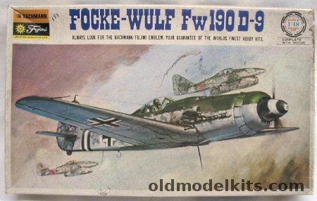 Fujimi 1/48 Focke-Wulf Fw-190 D-9 With Mabuchi Mini-Baby Electric Motor - III/54 Screen for Me-262 Unit Nowotny / VIII/JG2 'Richthofen' / 8 JG2, 0764-250 plastic model kit
